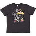 thumbnail image 3 of Inktastic This Princess is Five- 5th Birthday Youth T-Shirt, 3 of 5