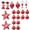 A, variant on 20pcs Christmas Tree Decoration Props Border Christmas Candy Cane Boots Candy Mistletoe Garland Christmas Decorations Miniature Easter Eggs for Chandeliers with Hooks Acrylic Decorations for Home Cat