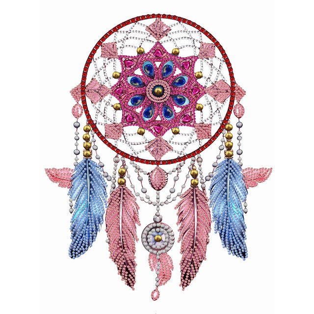 5D DIY Parcial Especial en Forma Taladro Diamante Pintura Sueño Red Kit 30x40cm