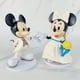 thumbnail image 3 of Vestido de novia de Mickey Mouse Disney, muñeco hecho a mano de Mickey Minnie, modelo de coche, adorno de escritorio, juguete para regalo, 3 of 4