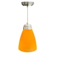 thumbnail image 2 of Lampara De Techo, Luz Ideal, Campana Chica Herraje Satín, Naranja, 2 of 6