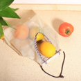 thumbnail image 4 of MERRYHAPY 3pcs Beige Hanging Mesh Produce Bags for Fruits and Vegetables Breathable Fresh-Keeping Storage, 4 of 6