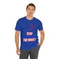 thumbnail image 5 of DJH Apparel | Stop WRESTLING For What? Unisex Sports Tshirt, 5 of 5