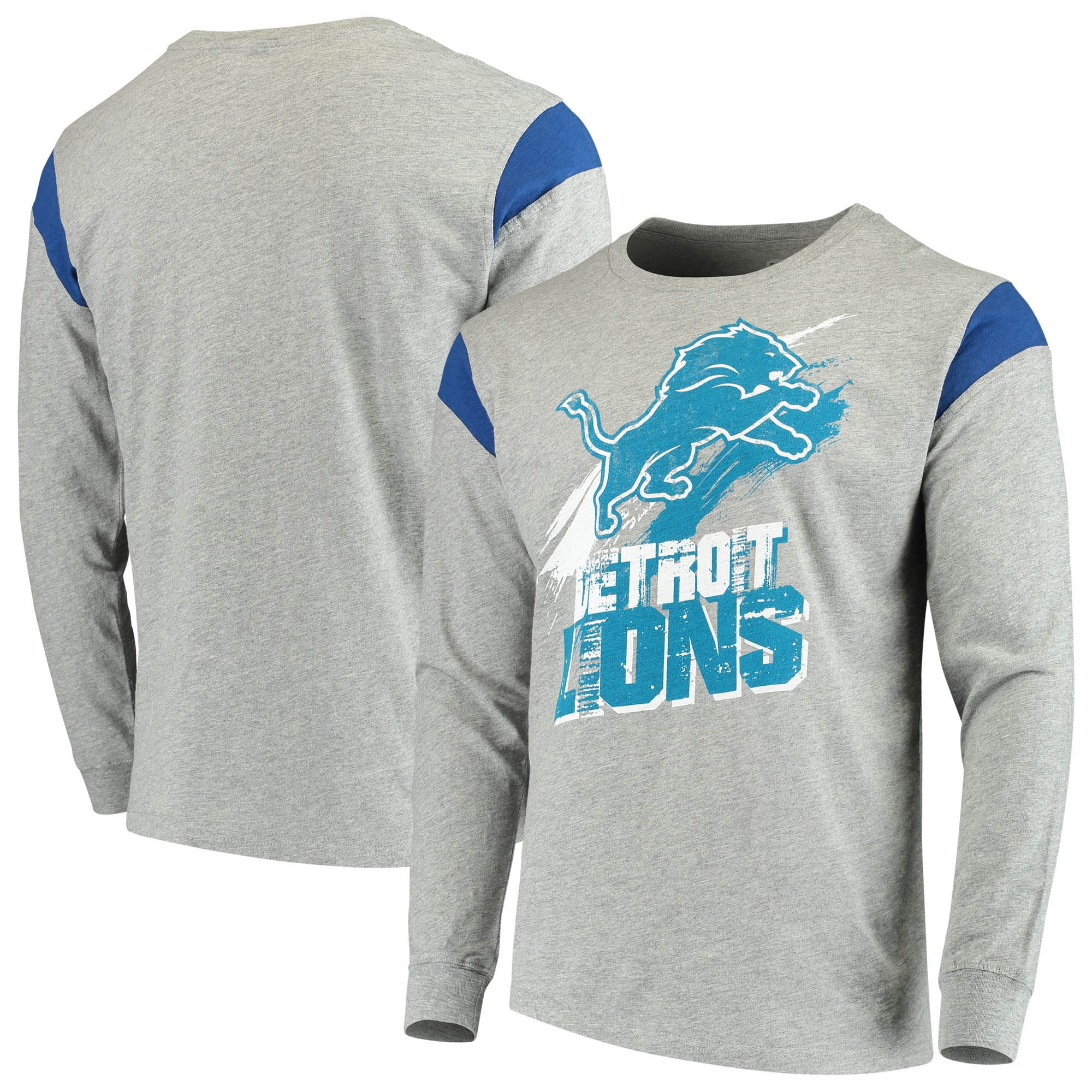 Detroit Lions G-III Sports by Carl Banks Wide Receiver Long Sleeve T