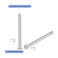 thumbnail image 4 of 20Set M4x50mm 304 Stainless Steel Cylindrical Shaft Snap Ring Locating Pin, 4 of 5