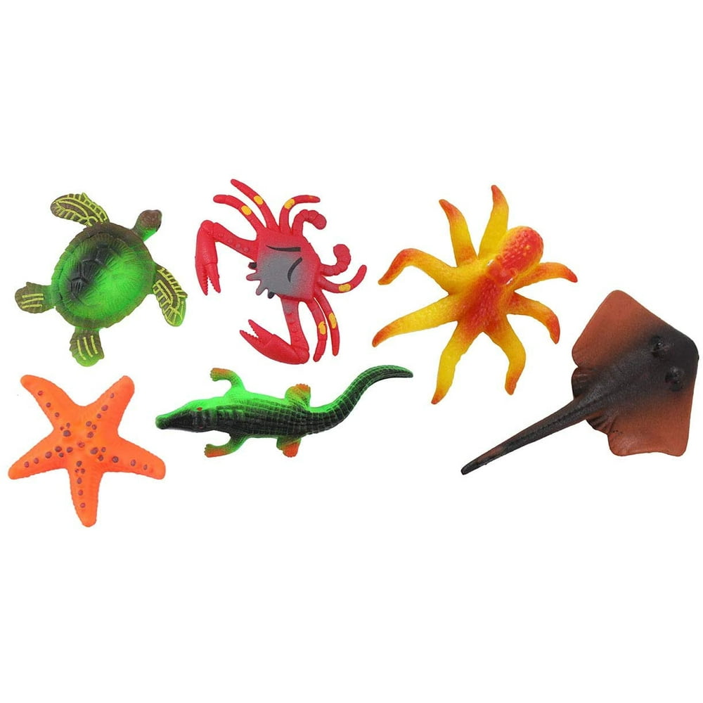 SET OF ALL 6 Grow an Ocean Animal in Water Add Water and it Grows