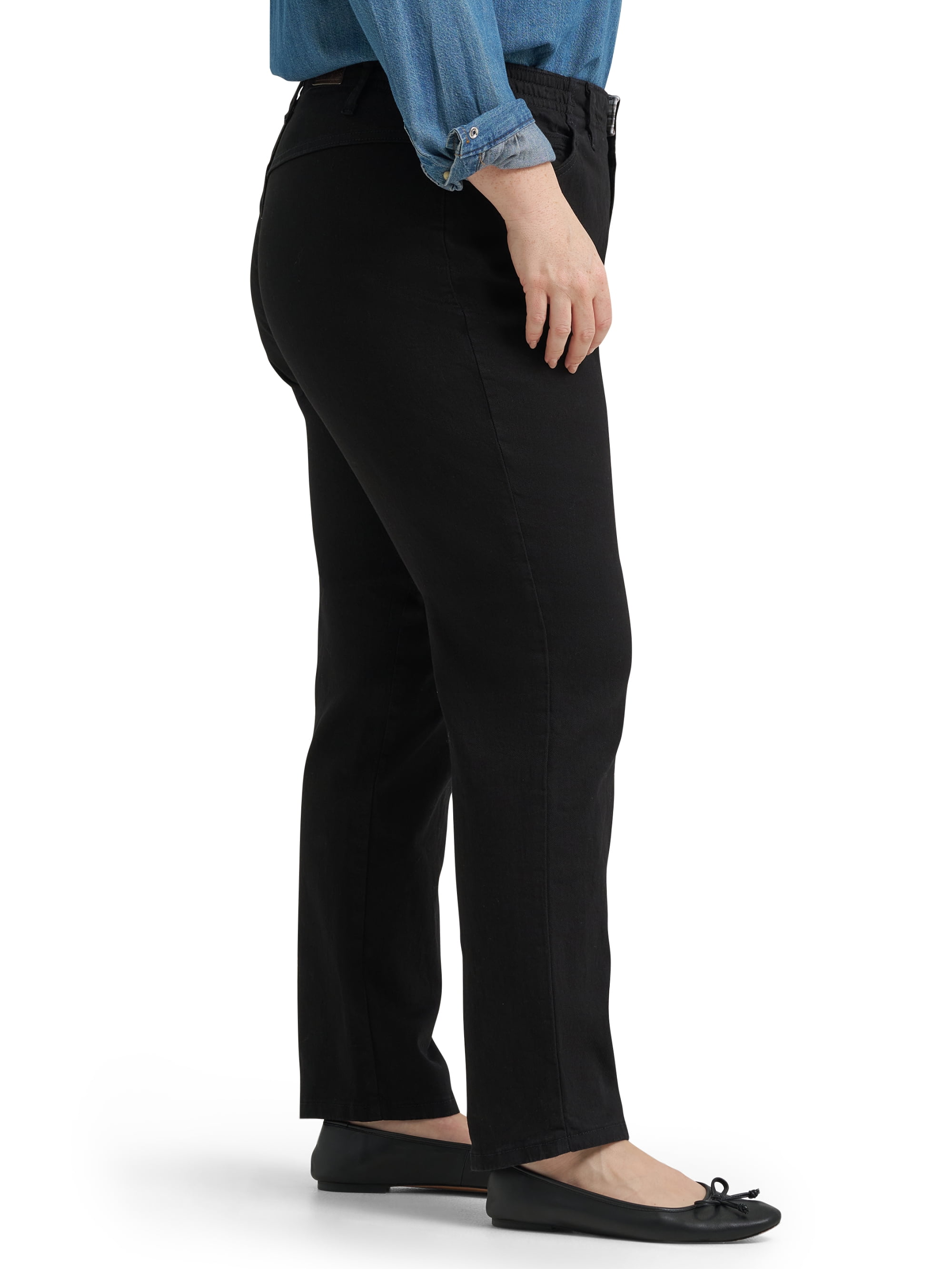 Lee® Women's and Plus Side Elastic Denim Jeans