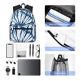 thumbnail image 4 of Easygdp Blue Shells Mochila Casual para Portátil, Mochila para Escuela, Viajes, Negocios, 4 of 6