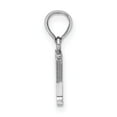 thumbnail image 2 of Diamond2Deal 14K Pendentif Initiale Lettre Y en Or Blanc pour Femmes, 2 of 6
