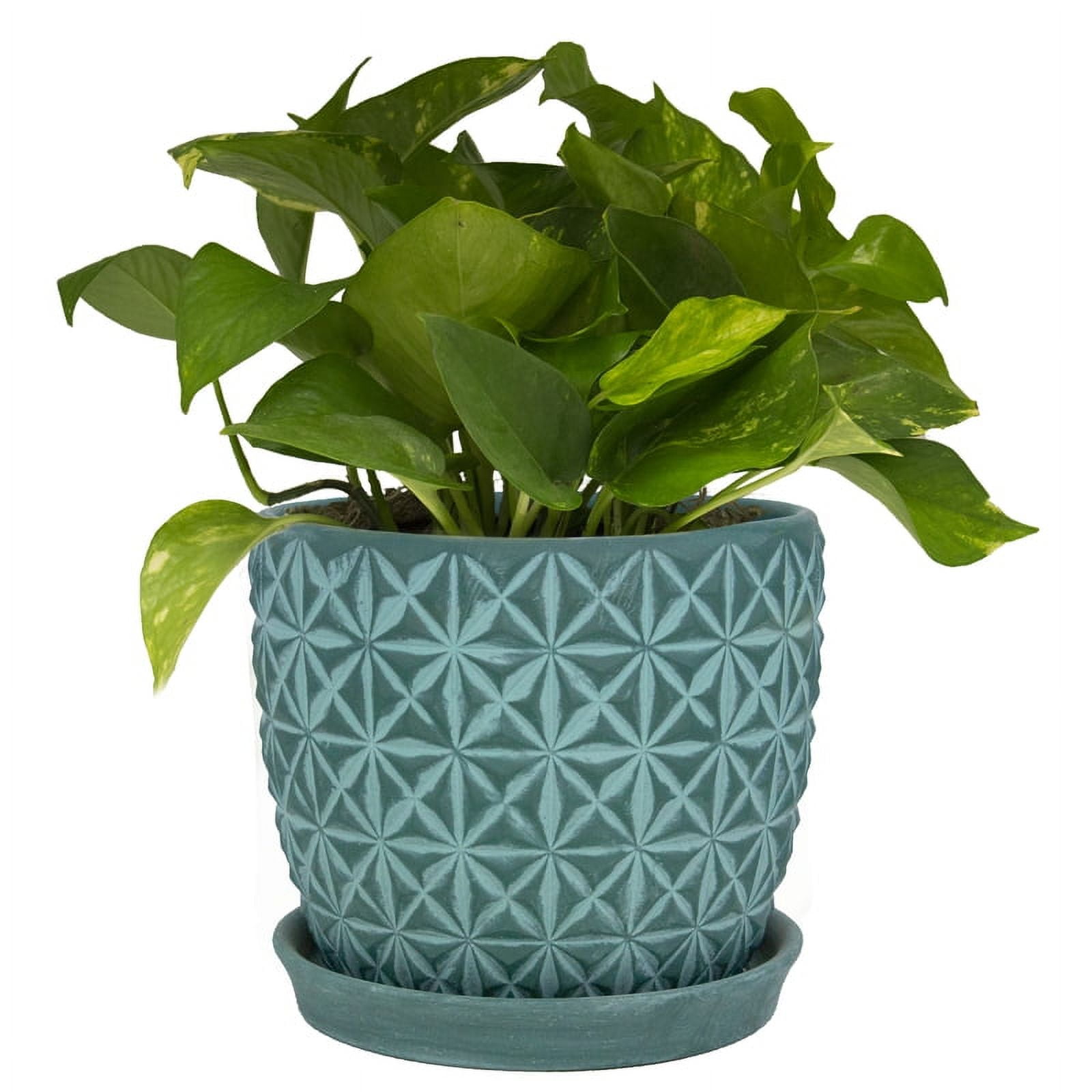 Intedge 315T - Poly/Cotton Teal Pot Holder, 8 in. x 8 in.