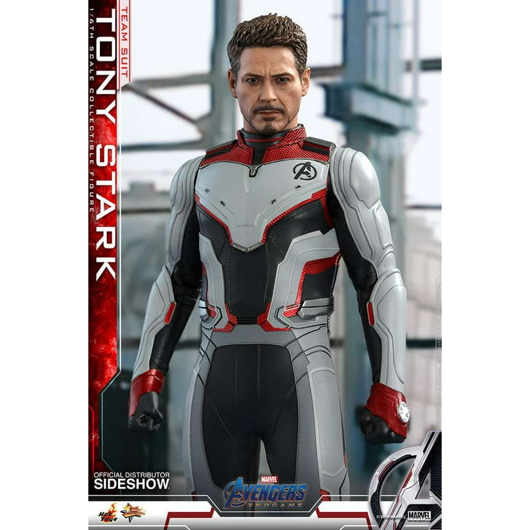 新品 MARVEL アベンジャーズ TONY STARK チームスーツフィギュア Amazon.com: Hot Toys Avengers: Endgame end Game Movie Masterpiece