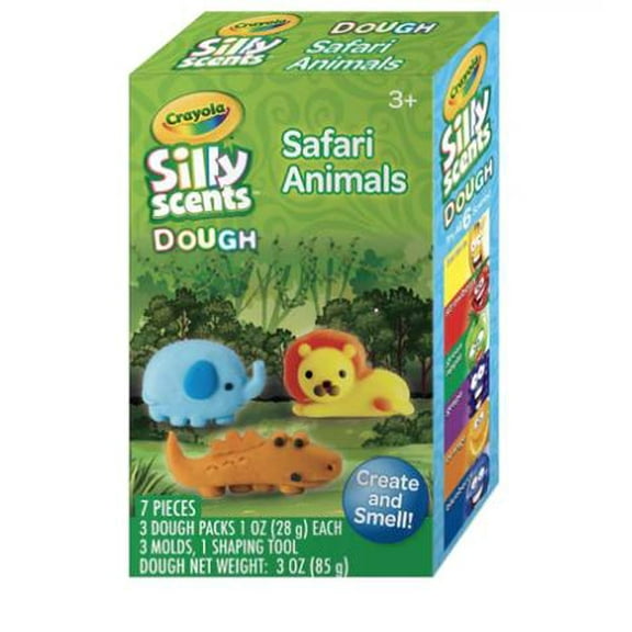 Crayola Silly Scents Dough Safari Animals