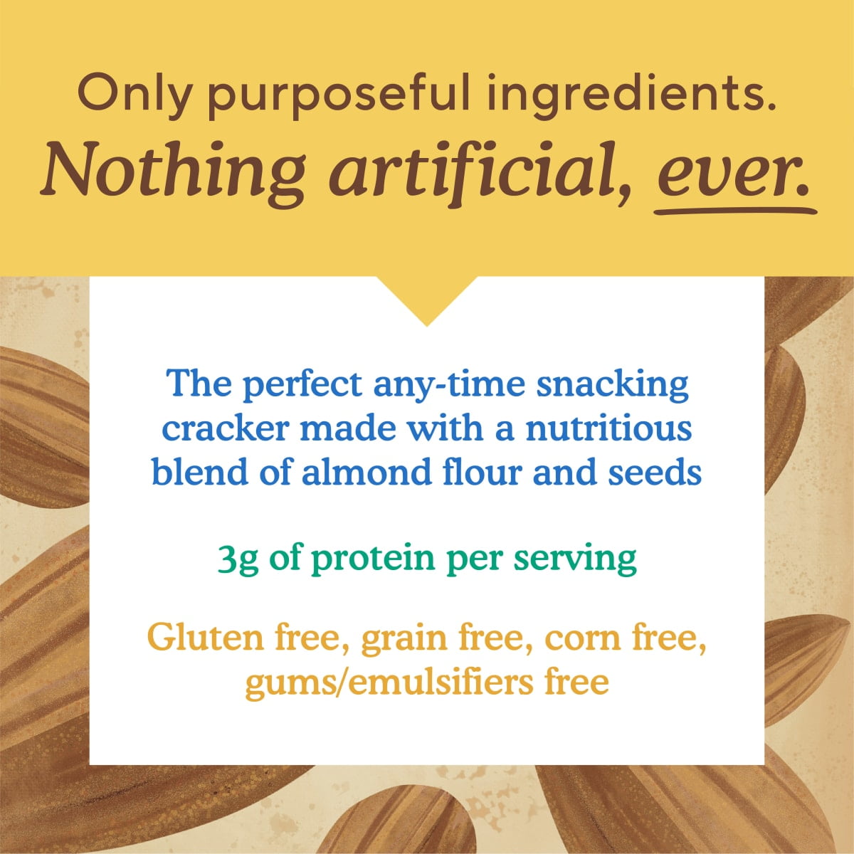 Simple Mills Almond Flour Crackers, Farmhouse Cheddar Crackers Snack Packs, 0.8 oz, 6 Count