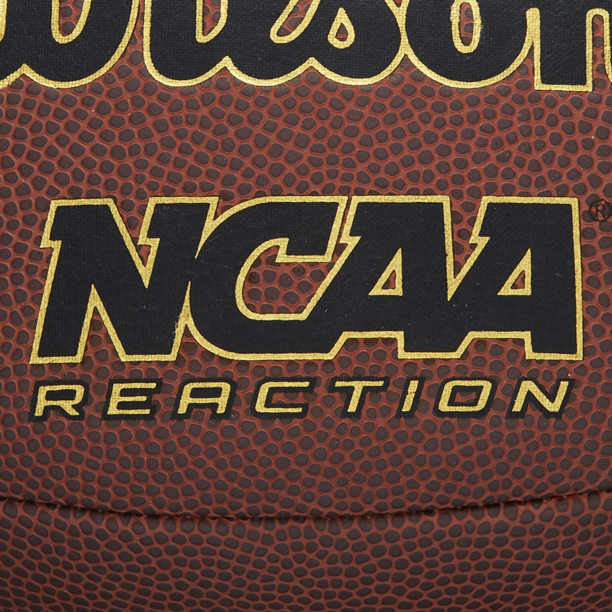 Wilson NCAA Reaction Recreational Football - Brown, Official Size (Ages 14 and up)