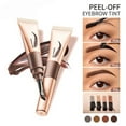 thumbnail image 3 of Eyebrow Gel Tint Peel Off - Black-Grey Eyebrow Colour Tattoo, Waterproof, Transferproof, Smudge-Proof, Lasts 3 Days, Easy Peel Off Eyebrow Gel Tattoo, Makeup for Women, 3 of 6