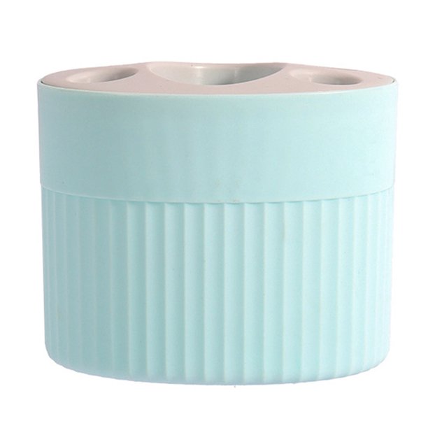 Estante para guardar cepillos de dientes, soporte multiusos para pasta de dientes, diseño de rejilla, organizador de brochas de maquillaje, accesorios de baño