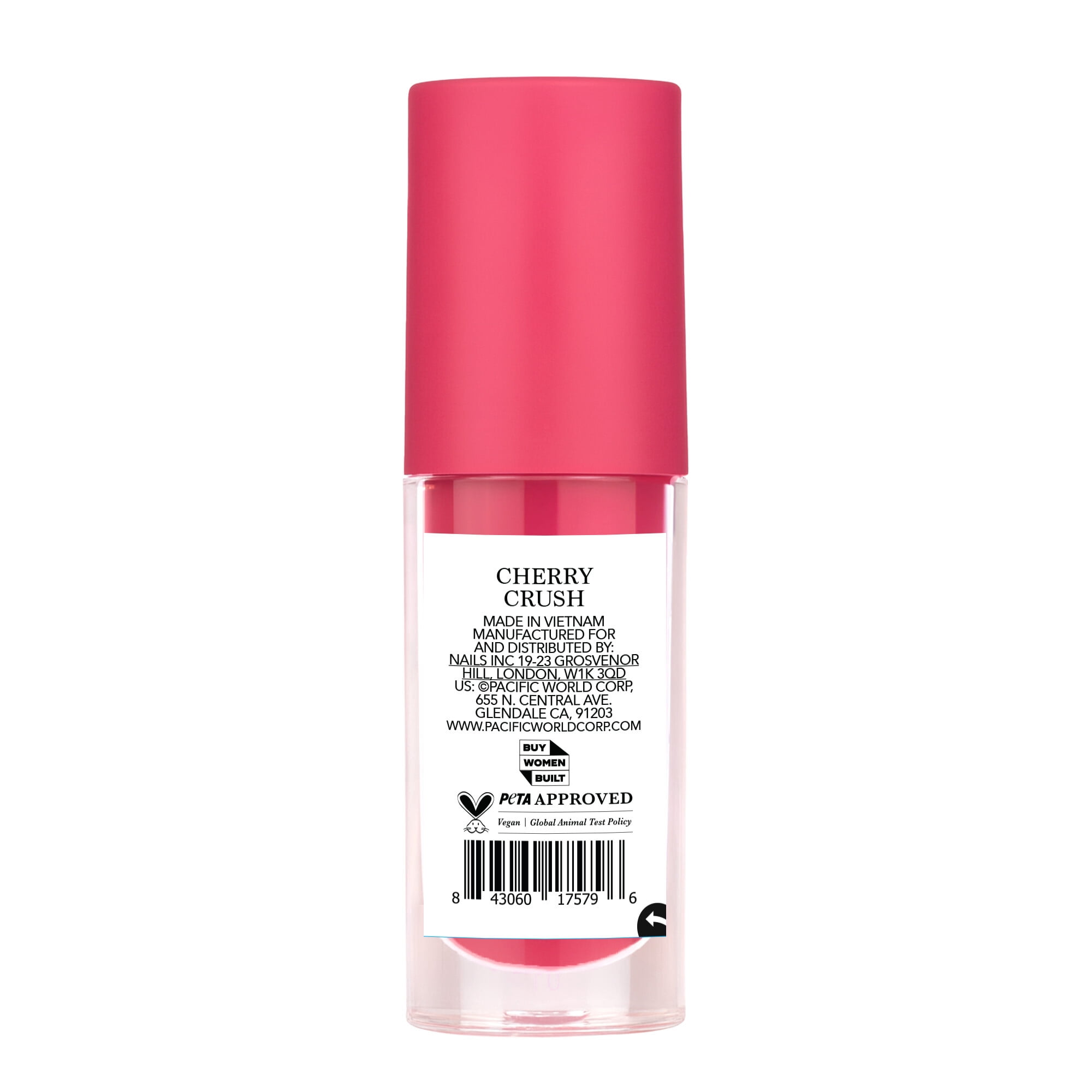Holler Lip Treat Cherry Crush Cherry Lip Oil, 0.16 fl oz