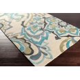 thumbnail image 3 of Mark&Day Area Rugs, 3x8 Lynn Lake Modern Teal Runner Area Rug (2'6" x 8'), 3 of 7