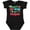 AB-Black, variant on Santa's Got Nothin' on Pawpaw with Christmas Presents Boys or Girls Baby Bodysuit