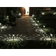 thumbnail image 5 of Lámpara solar Lámpara solar para césped Exterior Impermeable Acero inoxidable Vidrio LED Jardín Paisaje Luz Enchufe Lámpara Poste Luz, Plata, Luz blanca, 5 of 5