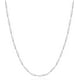 thumbnail image 4 of Cadena Singapur de Plata de Ley 925 con Cierre de Langosta Collar de 2 mm para Mujer Cadena de Plata para Mujer Collar de Plata Cadena para Grils 16/18/20/22/24/26/30 Pulgadas Regalos para Ella, 4 of 5