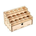 thumbnail image 3 of MesaSe Wooden Paint Organizer Convenient Sturdy Creative Pigments Holder Racks Painting Supply for Model Parts Ink Bottles DIY Tools, 3 of 6