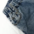 thumbnail image 5 of KIDSCOOL SPACE Girls Slim Denim Pants,18M-14T Wide Age Ranges Stretchy Jeans,Light Blue,4-5 Years, 5 of 6