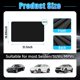 thumbnail image 2 of 2 cortinas para parabrisas delantero y trasero de coche con protección magnética, rayos UV y bloque de calor solar para ventanas de coche, parasoles de privacidad universales para coches (ventana, 2 of 4