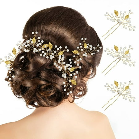 8 Pieces Bride Wedding Pearls Hair Pins Bridal Leaf Flower Hair Pins Rhinestone Bridesmaid Hair Pieces Wedding Hair Accessories for Women and Girls (Gold) | Walmart Canada 8 Pieces Bride Wedding Pearls Hair Pins Bridal Leaf Flower Hair Pins Rhinestone Bridesmaid Hair Pieces Wedding Hair Accessories for Women and Girls (Gold) | Walmart Canada