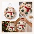thumbnail image 3 of Christmas Pearl Diamond Art Suncatcher, Christmas Pearl Art Kit for Adults, 7.87in DIY Diamond Suncatcher Art Kit, Christmas Holiday Hanging Ornament, 3 of 7