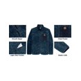 thumbnail image 3 of Little Donkey Andy&nbsp;Men's Fleece Lined Jacket Fuzzy Sherpa Full Zip Thermal Coat Lightweight Outwear for Fall Winter (Dark Blue 2XL), 3 of 7
