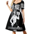 thumbnail image 1 of She- Athletic Club Vestido de manga corta vestido de noche mujer ropa de mujer Corea elegante, 1 of 6
