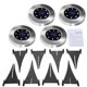 thumbnail image 5 of Billuyoard 4PCS 8 LED Lámparas de seguridad impermeables del paisaje de la luz solar del jardín al aire libre Iluminación y accesorios, 5 of 6