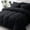 Black-FULL(86"*82"), variant on Queen Comforter Set Ultra-soft Bed In A Bag Size 7 Pieces Oeko-tex Certified Bedding With Down Alternative Sheets Pillowcases & Shams Black