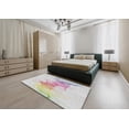 thumbnail image 4 of Ahgly Company Indoor Rectangle Patterned Off White Beige Novelty Area Rugs, 5' x 7', 4 of 6