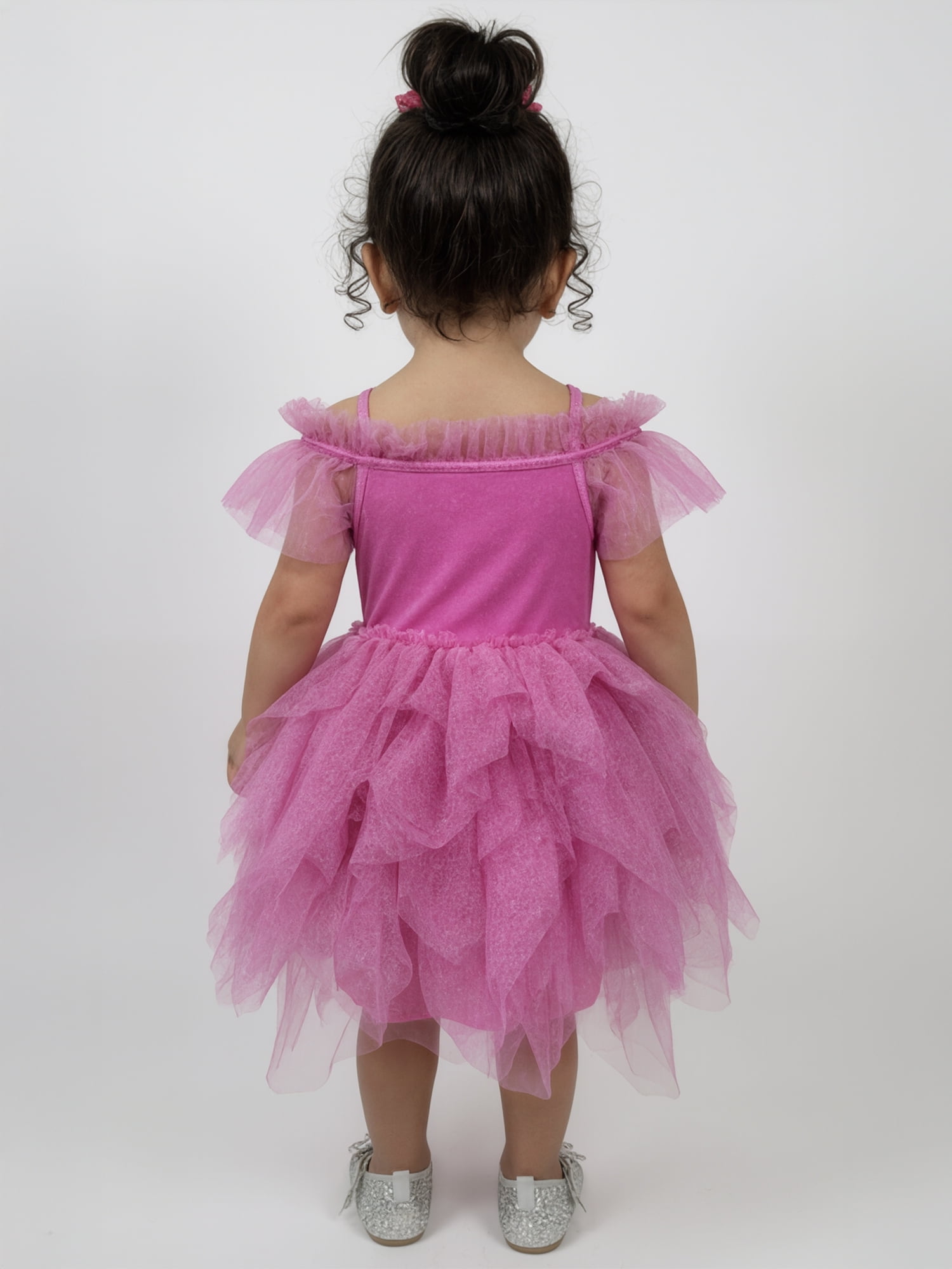 Disney Minnie Mouse Baby and Toddler Girls Glitter Tutu Dress, Sizes 0/3M-5T
