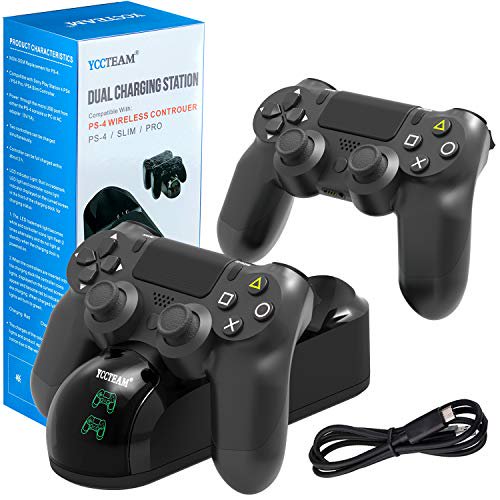 PS4 Controller Charger Charging Station, Dual Shock 4 Controller