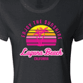 thumbnail image 4 of Inktastic Summer Enjoy the Sunshine Laguna Beach California in Pink Women's T-Shirt, 4 of 5