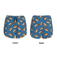 thumbnail image 3 of Salouo Hot Dog 1 Print Women's 2 in 1 Running Shorts Double-Layer Shorts Athletic Workout Gym Yoga Shorts Running Shorts for Women-X-Large, 3 of 7