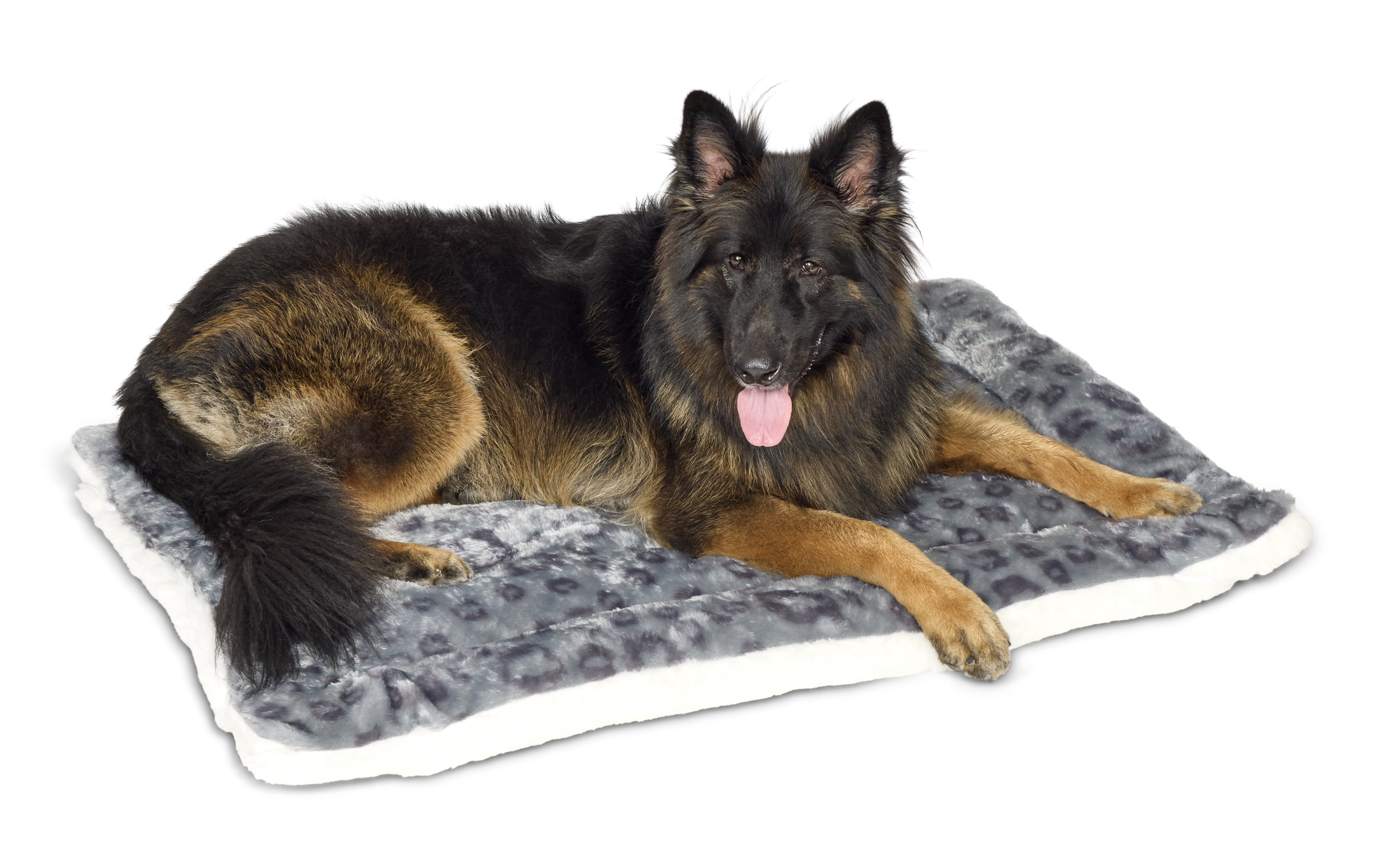 MidWest Homes for Pets 48inch Reversible Pet Bed; Great for Extra Large Dog Breeds; Spotted Gray