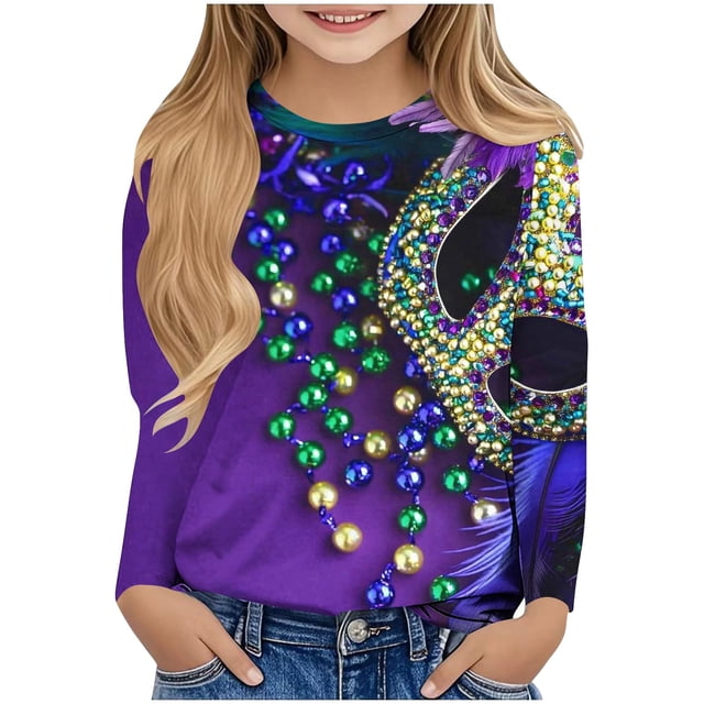 Camisetas de Manga Larga con Cuello Redondo, Camisetas de Manga Larga para las Mujeres Vestidas Todos los Días