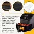 thumbnail image 4 of Filtros de repuesto para freidora Air Fryer, 20 unidades, para Instant Vortex de 6 litros, 4 of 8