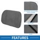 thumbnail image 2 of Juego de Almohadas de Soporte Lumbar y Cojín de Cabeza para Automóvil Unique Bargains 30x41x9cm Gris 1 Pc, 2 of 6