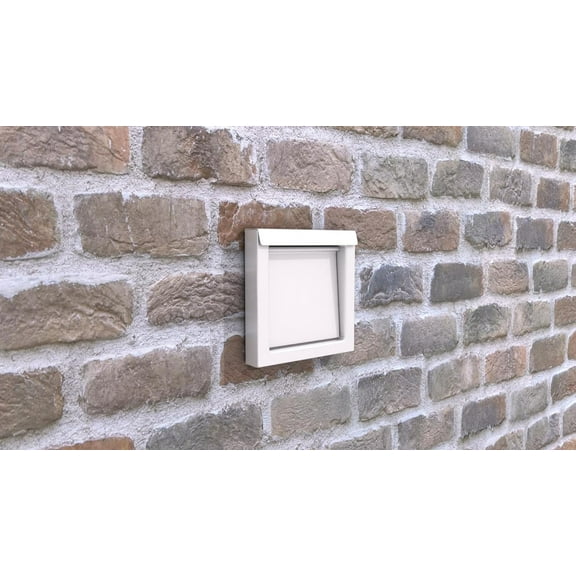 Dryer Wall Vent (White)