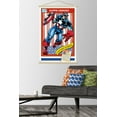 thumbnail image 2 of Marvel Trading Cards - Captain America Wall Poster with Magnetic Frame, 22.375" x 34", 2 of 6