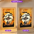 thumbnail image 2 of Trick or Treat Sphynx Needs Candy Happy Halloween Night Acrylic Plaque with Wood Photo Frame Box Cat Lover Kitten Owner Gifts Idea Light Box - 02020, 2 of 5