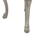 thumbnail image 4 of Benjara Ally 28" Side End Table- Aspen Wood- Classic Scrollwork- Polyresin, 4 of 5