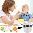 thumbnail image 2 of Potato Ricer Heavy Duty Stainless Steel Potato Masher and Ricer Kitchen Tool Mini Portable Potato Ricer for Potatoes Vegetable Fruits, 2 of 9