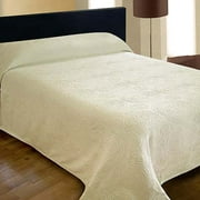 Bargoose Washable Jacquard Bedspreads - Queen Antique, Cotton