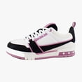 thumbnail image 2 of Steve Madden Skater Women's Fashion Sneakers Black/Pink Multi Size 9.5 M, 2 of 8